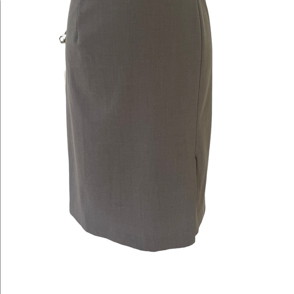 Pretty Gray Merona Skirt, size 12, EUC - Picture 3 of 9